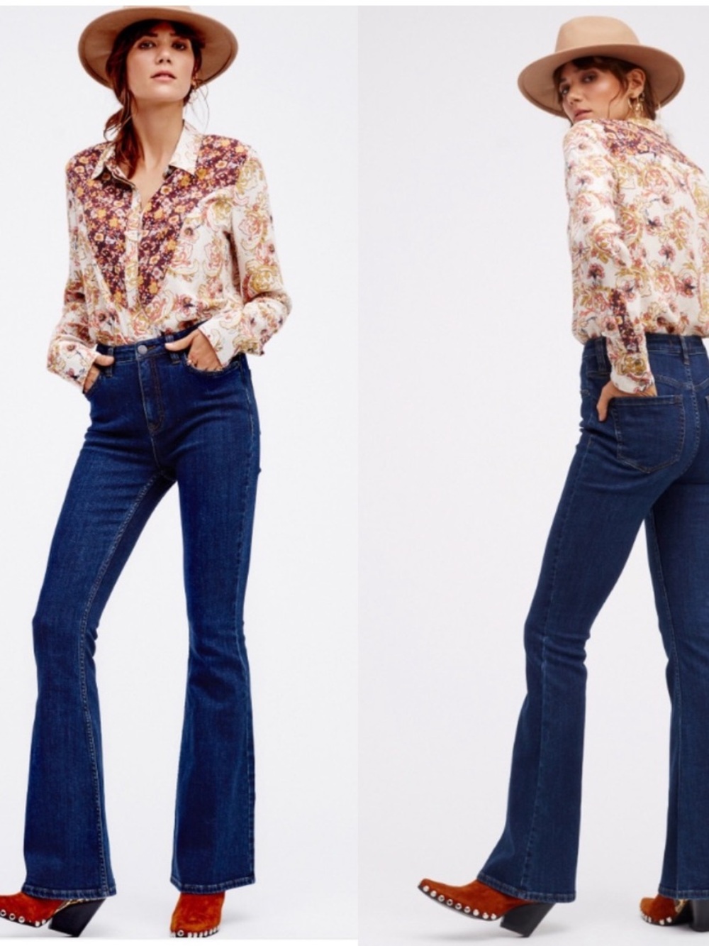 Free People Cindi High Rise Flare